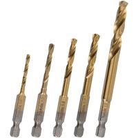 Makita B-57308 Metaalborenset HSS-TiN 5-delig