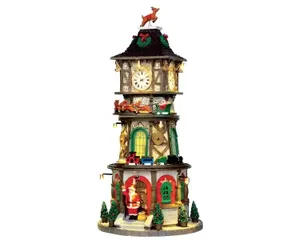 Christmas clock tower 4.5v adapt