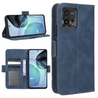 Cardholder Series Motorola Moto G72 Portemonnee Hoesje - Blauw - thumbnail