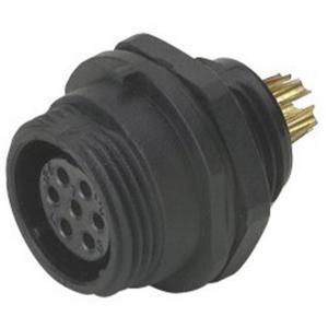 Weipu SP1312 / S 4 Ronde connector Bus, inbouw Totaal aantal polen: 4 Serie (ronde connectoren): SP13 1 stuk(s)