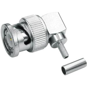 Telegärtner J01002A1356 J01002A1356 BNC-connector Stekker, haaks 75 Ω 1 stuk(s)