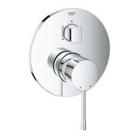 Grohe Essence New inbouw mengkraan met 3-weg omstelling chroom - thumbnail