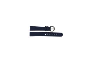 Horlogeband Danish Design ADDBE14 Leder Blauw 14mm