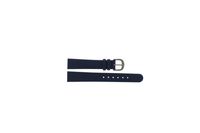 Horlogeband Danish Design ADDBE14 Leder Blauw 14mm - thumbnail