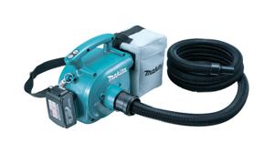 Makita DVC350Z stofzuiger Zwart, Blauw, Grijs