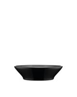 Alessi DC03/2 B Tonale Fondi bord van aardewerk, zwart, 4 stuks