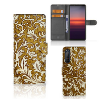 Wallet Case Sony Xperia 5II Barok Goud - thumbnail