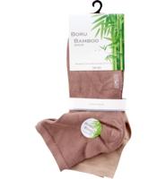 Boru Bamboo Sokken Biker Beige 2-pack Maat 36-40 (2 Paar)