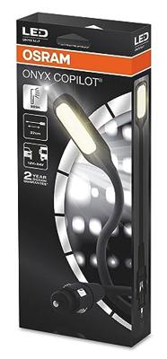 OSRAM ONYX COPILOT M+ 7, LED-leeslamp voor het interieur van het voertuig, aansluiting via sigarettenaansteker, ONYX M+7, vouwdoos (1 stuk)
