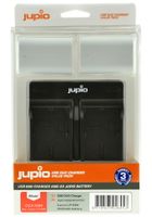 Jupio Kit: 2 x camera-accu LP-E6N Ultra 2040mAh + USB Dual lader