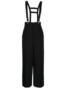 Enföld pantalon court à taille haute - Noir