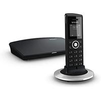 Snom M325 Single Cell DECT IP-pakket, draadloze set, DECT IP-telefoon + basisstation (M300-M25 basisstation en de handset-pakket, tot 20 handsets, maximaal 5 parallelle gesprekken), Zwart, 00003955