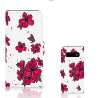 Samsung Galaxy S10 Plus Hoesje Blossom Red