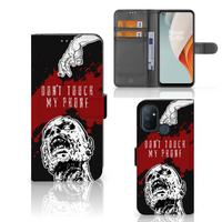 OnePlus Nord N100 Portemonnee Hoesje Zombie Blood - thumbnail