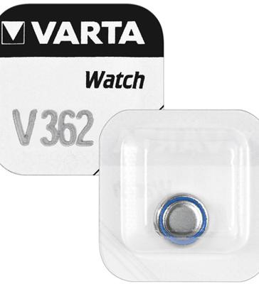 Varta SR721 SW/SR58/V362 1BL Wegwerpbatterij Zilver-oxide (S) Varta SR721 SW/SR58/V362 1BL Wegwerpbatterij Zilver-oxide (S)
