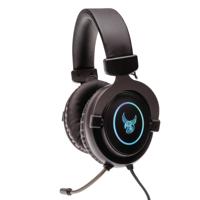 L33T-Gaming GJERMUNDBU Headset Bedraad Hoofdband Gamen Zwart