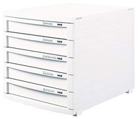 HAN Ladebox, wit, 5 laden (hoog), 1505-12