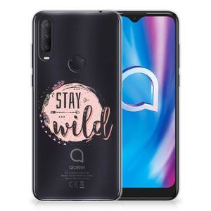 Alcatel 1S (2020) Telefoonhoesje met Naam Boho Stay Wild