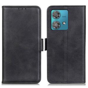 Motorola Moto G84 Portemonnee Hoesje met Magneetsluiting - Zwart