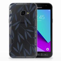 Samsung Galaxy Xcover 4 | Xcover 4s TPU Case Leaves Blue - thumbnail