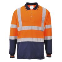 Portwest S279 Two-Tone Long Sleeved Polo - thumbnail