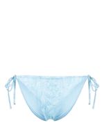 Versace bas de bikini à imprimé Barocco - Bleu