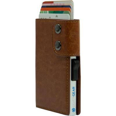 Silvergear Pasjeshouder van PU Leer Bruin Silvergear Pasjeshouder van PU Leer Bruin