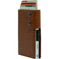 Silvergear Pasjeshouder van PU Leer Bruin