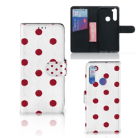 Xiaomi Redmi Note 8T Book Cover Cherries