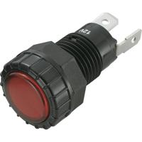 TRU COMPONENTS 1587991 LED-signaallamp Rood 12 V/DC 120 mcd