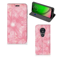 Motorola Moto G7 Play Smart Cover Spring Flowers - thumbnail