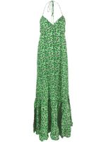 ROTATE BIRGER CHRISTENSEN robe longue à fleurs - Vert