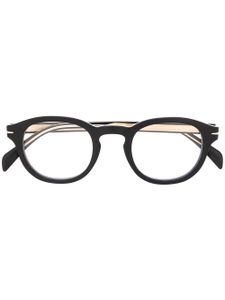 Eyewear by David Beckham lunettes de vue à monture rectangulaire - Noir