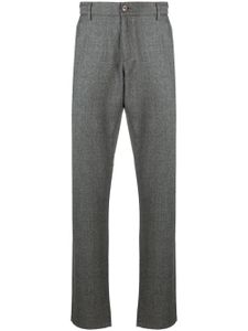 Canali pantalon en laine à coupe droite - Gris