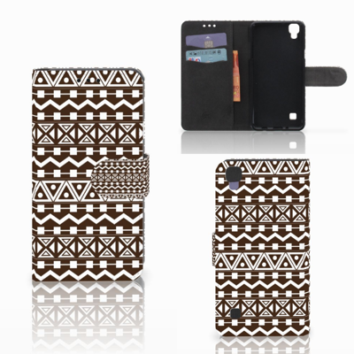 LG X Style Telefoon Hoesje Aztec Brown