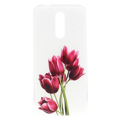 Shop4 - Nokia 3.2 Hoesje - Zachte Back Case Tulpen Shop4 - Nokia 3.2 Hoesje - Zachte Back Case Tulpen