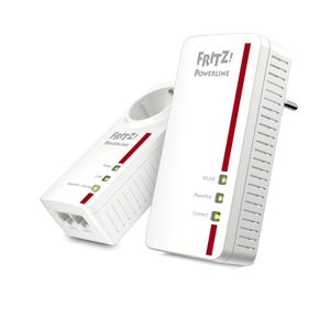 FRITZ! Powerline 1260E WLAN Set 1200 Mbit/s Ethernet LAN Wifi Wit 2 stuk(s)