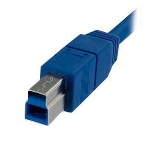 StarTech.com 1 m SuperSpeed USB 3.0-kabel A-naar-B M/M