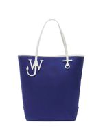 JW Anderson sac cabas Tall Anchor en toile - Bleu