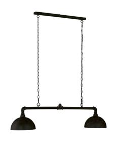 Fischer & Honsel Industriële hanglamp Leitung 2-lichts 60647