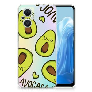 OPPO Reno8 Lite Telefoonhoesje met Naam Avocado Singing