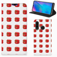 Huawei P30 Lite New Edition Flip Style Cover Paprika Red