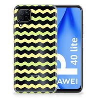 Huawei P40 Lite TPU bumper Waves Yellow