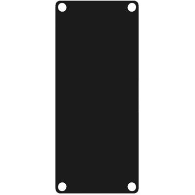 Caymon CASY101A/B blindplaatje aluminium, 1 module breed voor CASY-chassis Caymon CASY101A/B blindplaatje aluminium, 1 module breed voor CASY-chassis