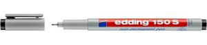 Edding Foliestift 150 S non-permanent pen 4-150001 Zwart