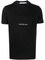 Calvin Klein t-shirt à logo imprimé - Noir - thumbnail