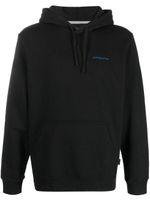 Patagonia hoodie à logo imprimé - Noir