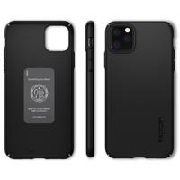 Spigen - iPhone 11 Pro Hoesje - Back Case Thin Fit Air Zwart