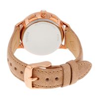 Horlogeband Fossil CH3016 Leder Beige 16mm