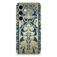 Samsung Galaxy S24 Plus TPU Case Beige Flowers - thumbnail